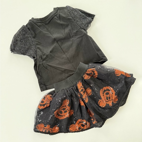 Disney Halloween Costume Dress - Black and Orange - Picture 3 of 4